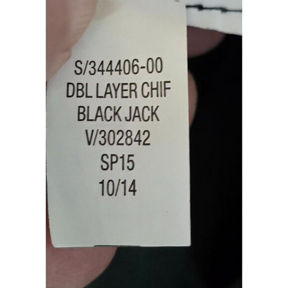 Old Navy Double Layer Chiffon Tank Black Sheer whimsygoth chic glam elegant - Picture 6 of 7